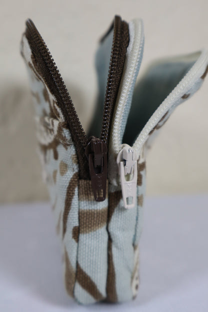 Two Zipper Wallet