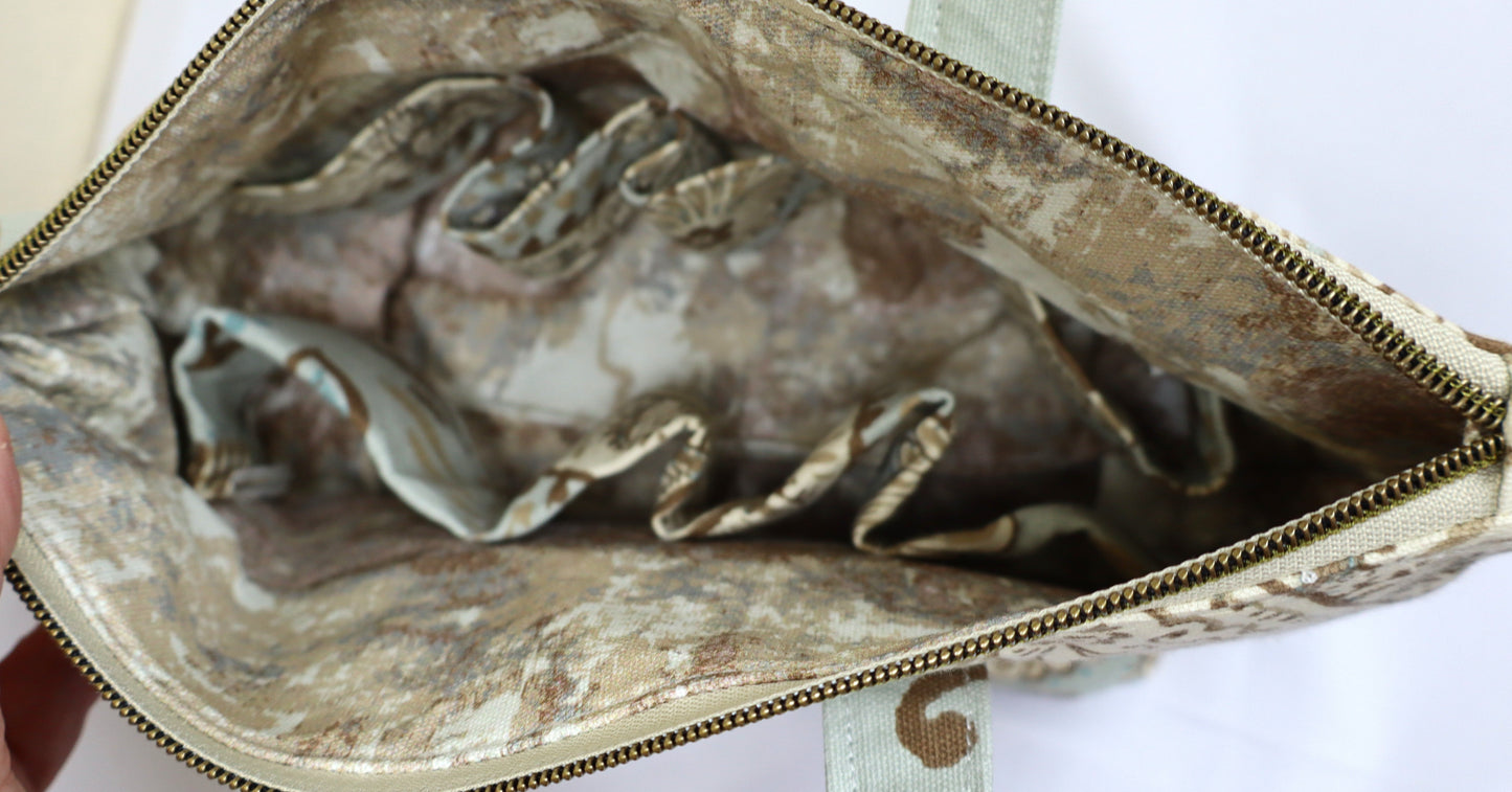 Two Handled Cosmetic Bag