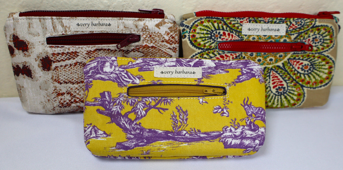 Single Zipper Wallet